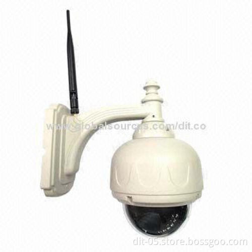 720P PTZ IP Camera, 1/3" Color CMOS Sensor, Supports IR-cut, Night Vision